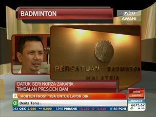 Morten Frost tiba untuk lapor diri