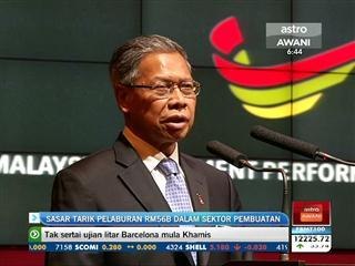 Sasar tarik pelaburan RM56 bilion dalam sektor pembuatan