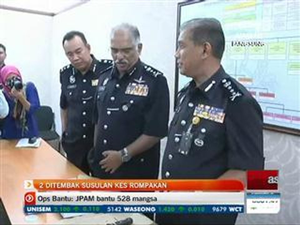 Dua ditembak susulan kes rompakan
