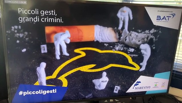 Campagna Bat-Marevivo, -53% mozziconi abbandonati nell'ambiente