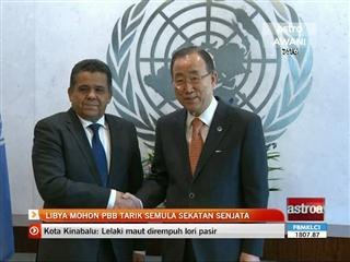 Libya mohon PBB tarik semula sekatan senjata