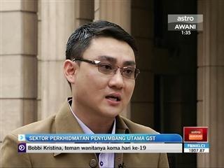Sektor perkhidmatan penyumbang utama GST