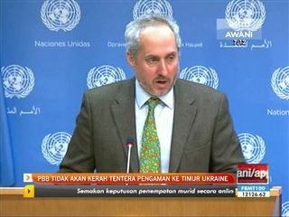 PBB tidak akan kerah tentera pengaman ke Timur Ukraine