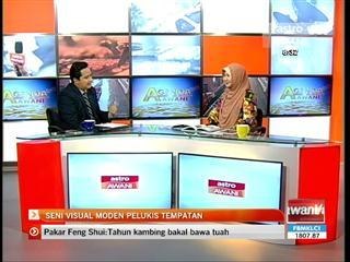 Seni visual moden pelukis tempatan