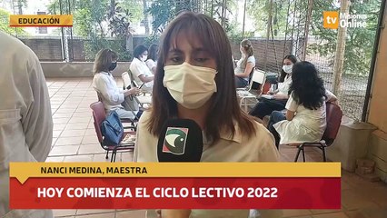 Hoy comienza el ciclo lectivo 2022