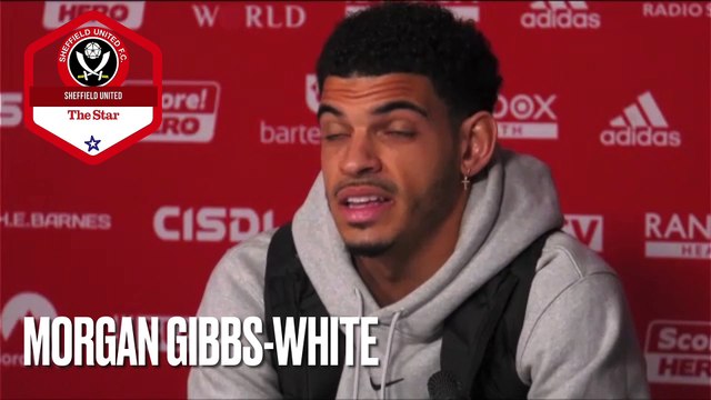 Sheffield United's Morgan Gibbs-White discusses his future