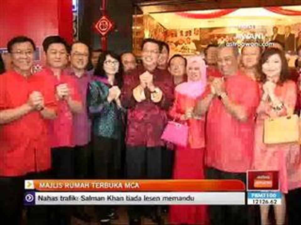 Tahun Baru Cina: Majlis rumah terbuka MCA