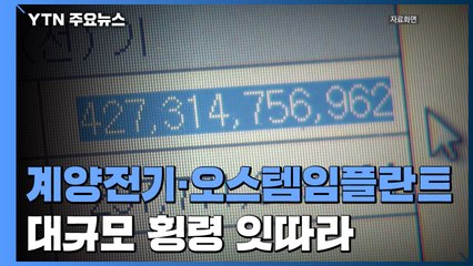 계양전기·오스템임플란트 잇따른 대규모 횡령..."내부 감시체계 강화해야" / YTN