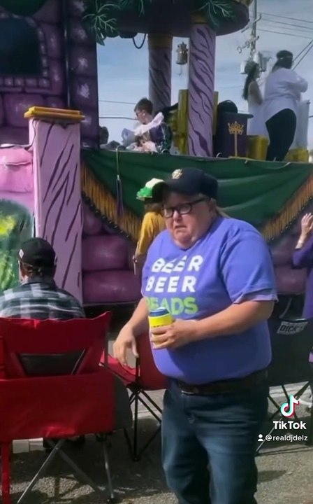 Mardi gras gone wild