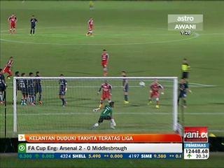 Kelantan duduki takhta teratas liga