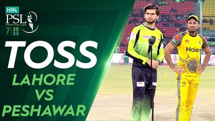 Toss | Lahore Qalandars vs Peshawar Zalmi | Match 30 | HBL PSL 7 | ML2G