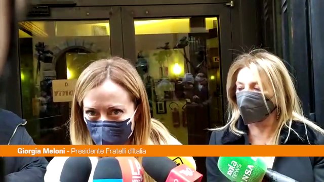 Quirinale, Meloni Votiamo Casellati per superare stallo