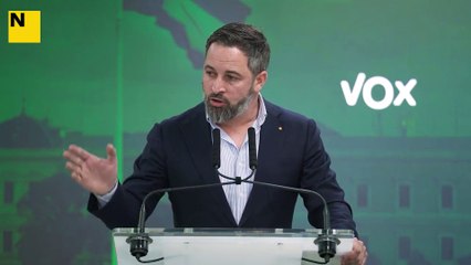 Abascal s'estufa davant la crisi del PP: "Vox aviat serà l'alternativa al sanchisme"