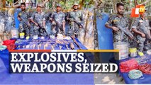 Weapons, Explosives Belonging To Maoists Seized