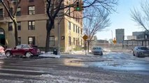 Intensa ondata di freddo negli Stati Uniti, neve e gelo a New York