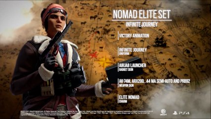 Rainbow Six Siege - Nomad Elite Set - New on the Six PS