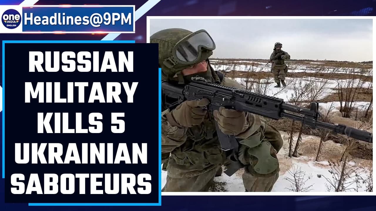 Russian military claims killing 5 saboteurs fro...