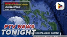 5.3 magnitude quake jolts Occidental Mindoro on Monday