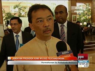 Jawatan Presiden KHM wujud pertandingan