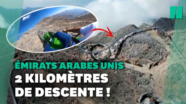 Aux Émirats, cette montagne russe va vous donner le vertige