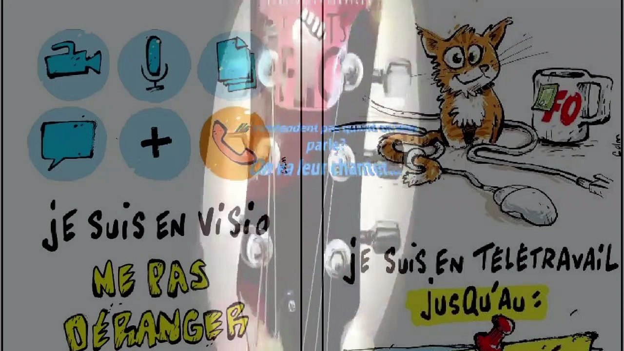 "Boulevard of Télétravail" sur l'air de "Boulevard of broken dreams" de Green Day