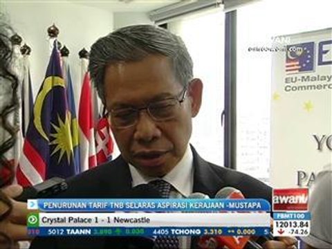 Penurunan tarif TNB selaras aspirasi kerajaan - Mustapa