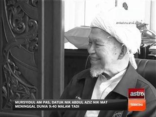 PAS dan Pakatan Rakyat kehilangan ikon penyatuan rakyat