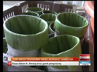 Kuih bakul tradisional masih mendapat sambutan