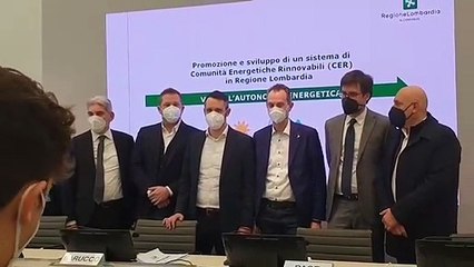 Cattaneo "In Lombardia comunità energetiche contro il caro-bollette"