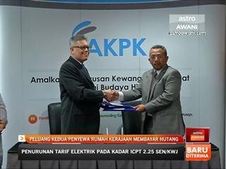 Peluang kedua penyewa rumah kerajaan membayar hutang