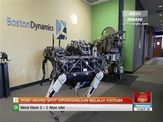 Robo anjing 'Spot' diperkenalkan melalui YouTube