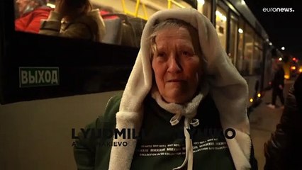 Evakuierte aus Donbas: "Das ist echter Krieg"