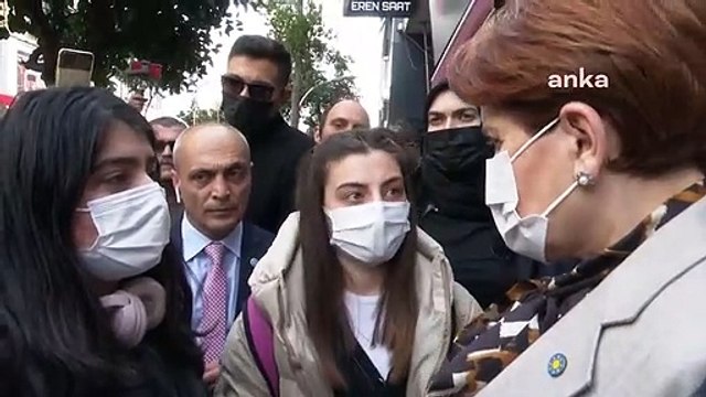 Genç, Akşener'e gözleri dolarak anlattı: Dershaneye giriş çıkışta hiçbir şey alamaz olduk; her şey çok pahalı