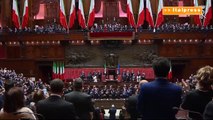 Mattarella presta giuramento a Montecitorio