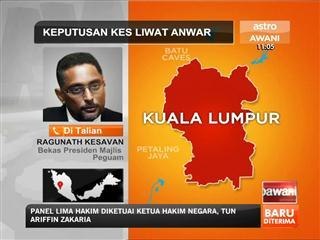 Keputusan kes liwat anwar: Reaksi bekas Presiden Majlis Peguam