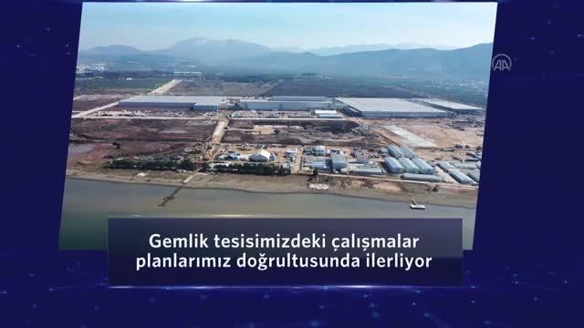 Togg'dan Gemlik tesisindeki çalışmalara ilişkin yeni paylaşım