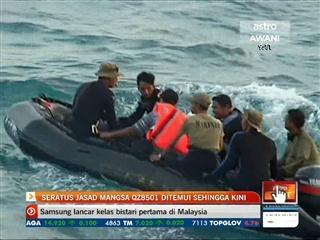 Seratus jasad mangsa QZ8501 ditemui sehingga kini