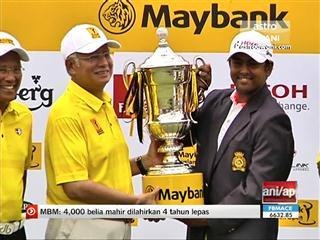 Najib mahu golf bukan sekadar sukan elit