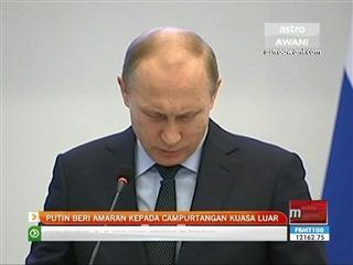 Putin beri amaran kepada campurtangan kuasa luar