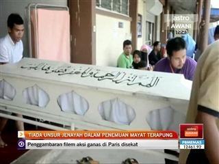 Tiada unsur jenayah dalam penemuan mayat terapung