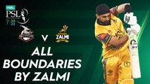 All Boundaries By Zalmi | Lahore Qalandars vs Peshawar Zalmi | Match 30 | HBL PSL 7 | ML2G
