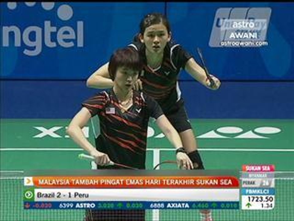 Malaysia tambah pingat emas hari terakhir Sukan SEA