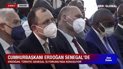 Son dakika Cumhurbaşkanı Erdoğan Türkiye-Senegal İş Forumu'nda önemli açıklamalarda bulundu! "Geçen yılı 225 milyar doları aşan rekor ihracatla tamamladık"