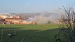Fire at Laithwaites park in Wigan