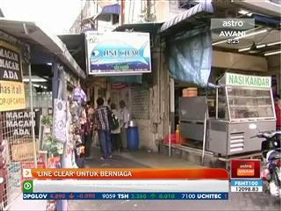 Line Clear’ untuk berniaga