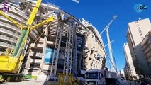 La semana de los izados en el nuevo Bernabéu