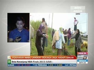 Penduduk ambil langkah berjaga-jaga hadapi banjir