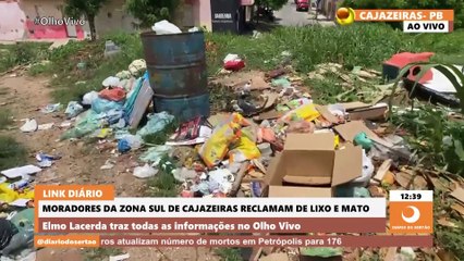 Com lixão da porta de casa, moradores sofrem com fedor na zona sul de Cajazeiras