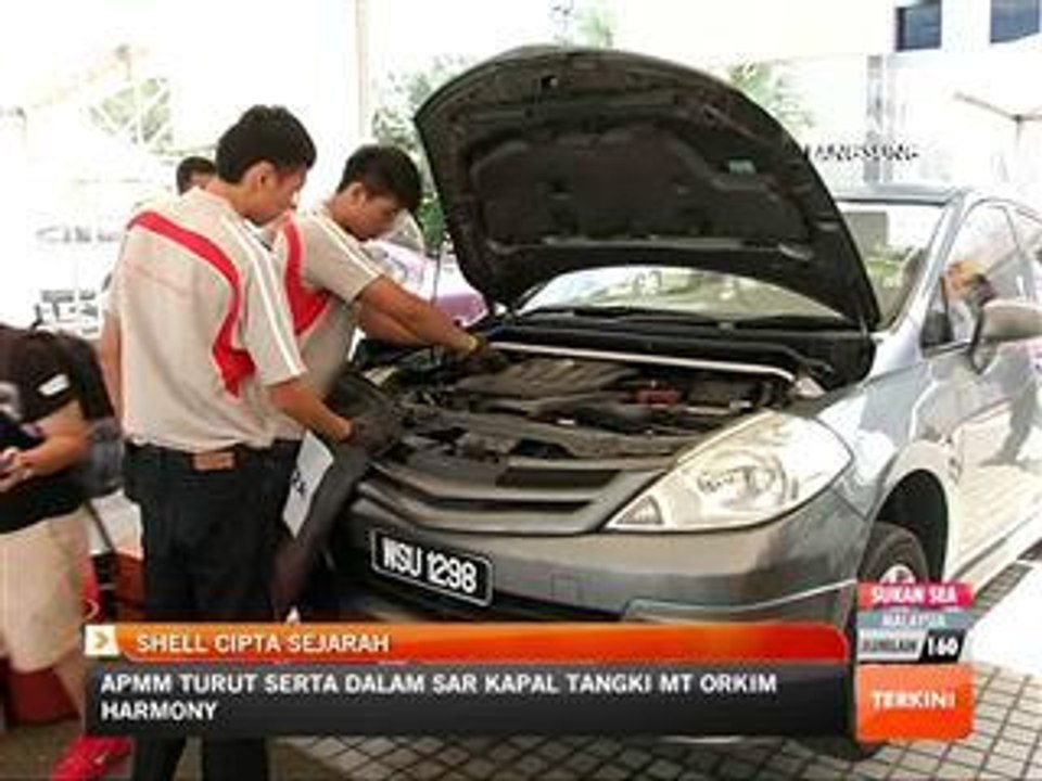 Shell cipta sejarah