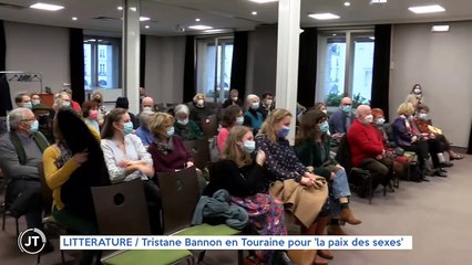 LITTERATURE / Tristane Bannon en Touraine pour 'la paix des sexes'